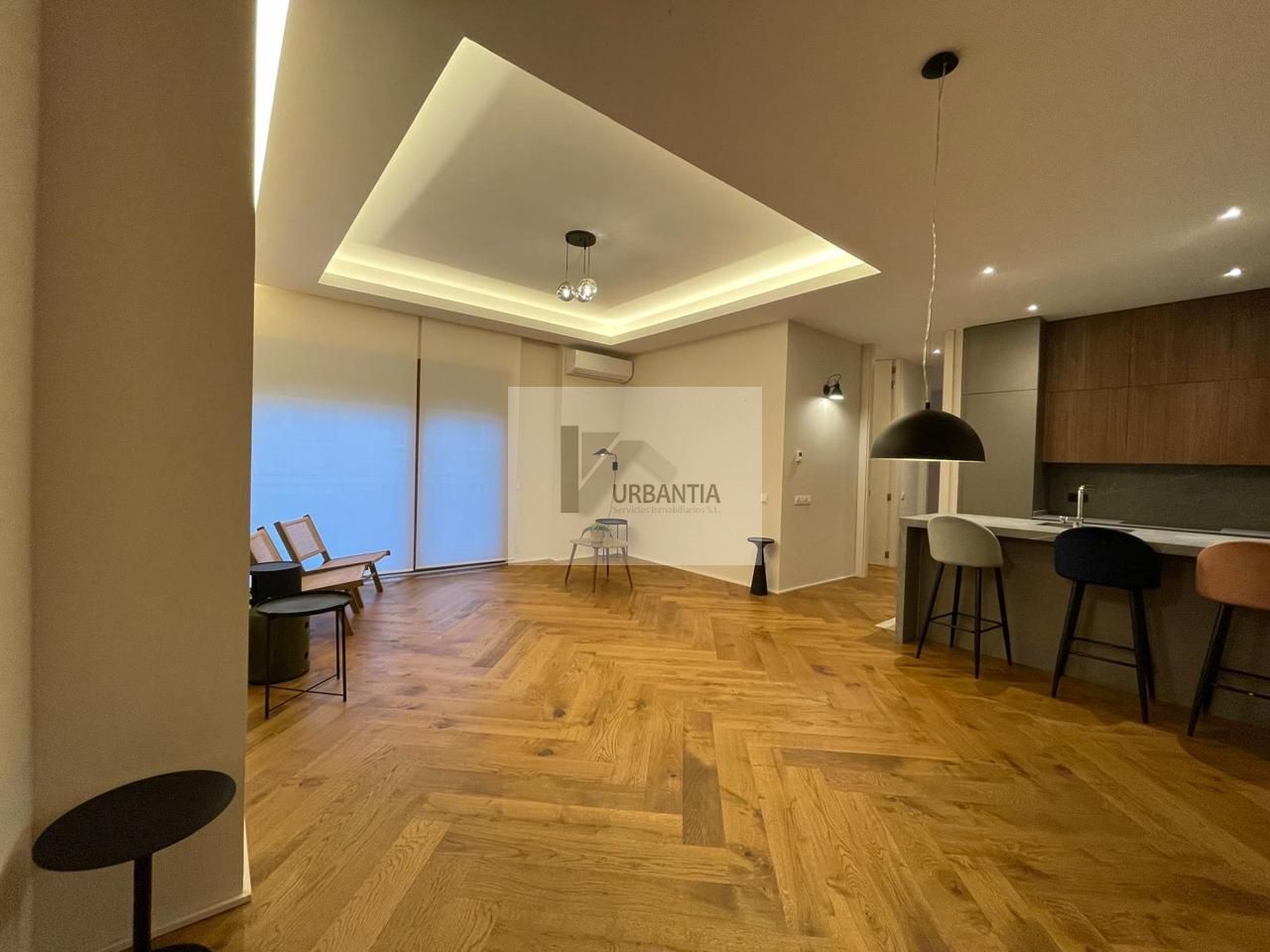 Living room of Flat to rent in  Pamplona / Iruña  with Air Conditioner, Heating and Terrace