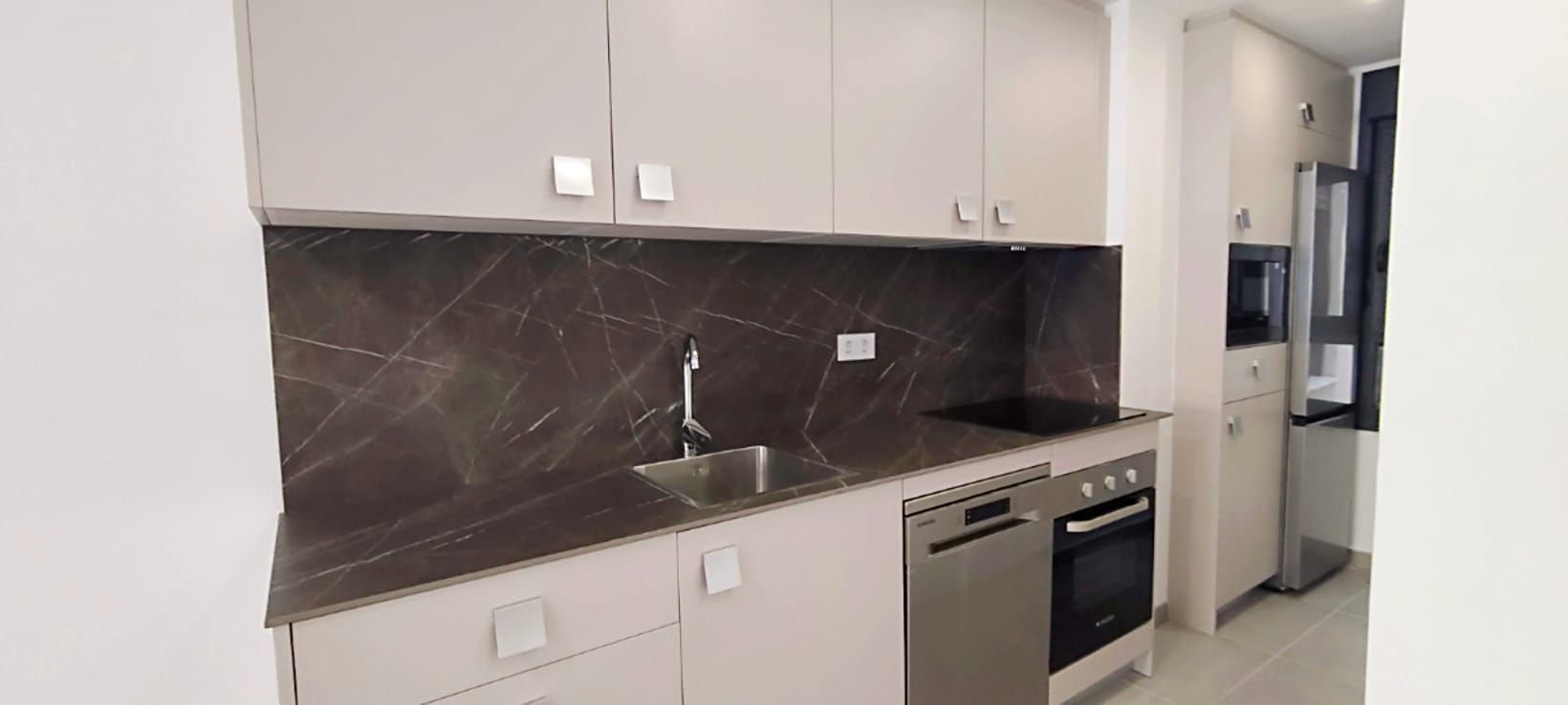 Kitchen of Flat for sale in Mijas  with Air Conditioner, Heating and Storage room