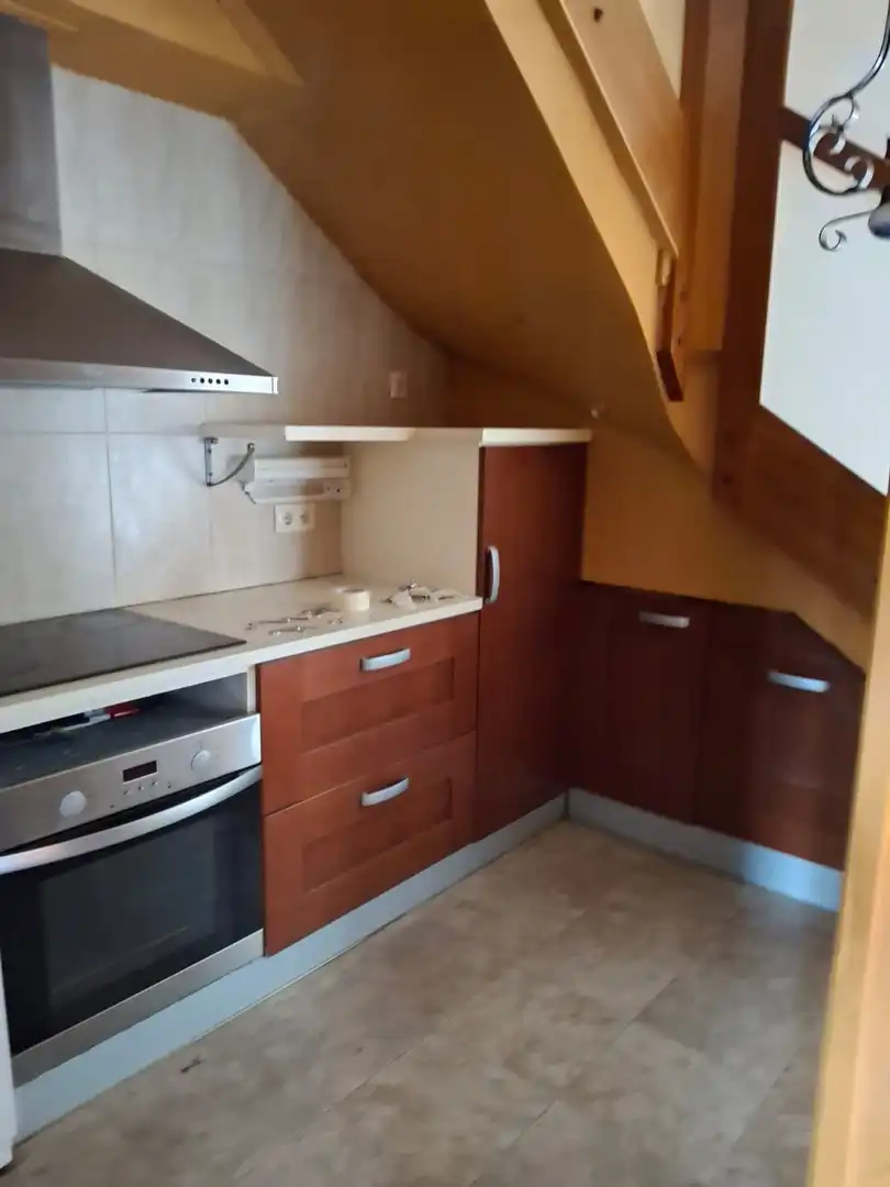 Cocina de Casa adosada en venta en Olot