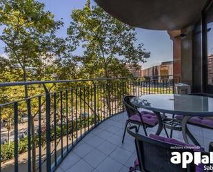 Terrace of Flat for sale in Sabadell  with Air Conditioner, Heating and Parquet flooring