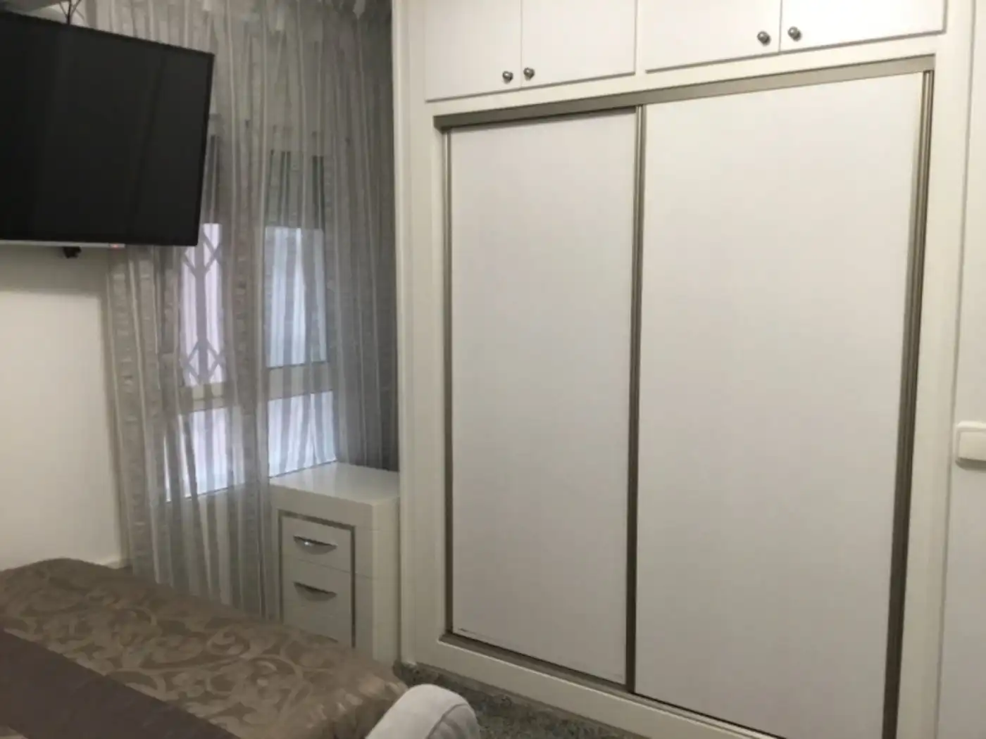 Bedroom of Flat for sale in Murcia  with Air Conditioner, Furnished and Balcony