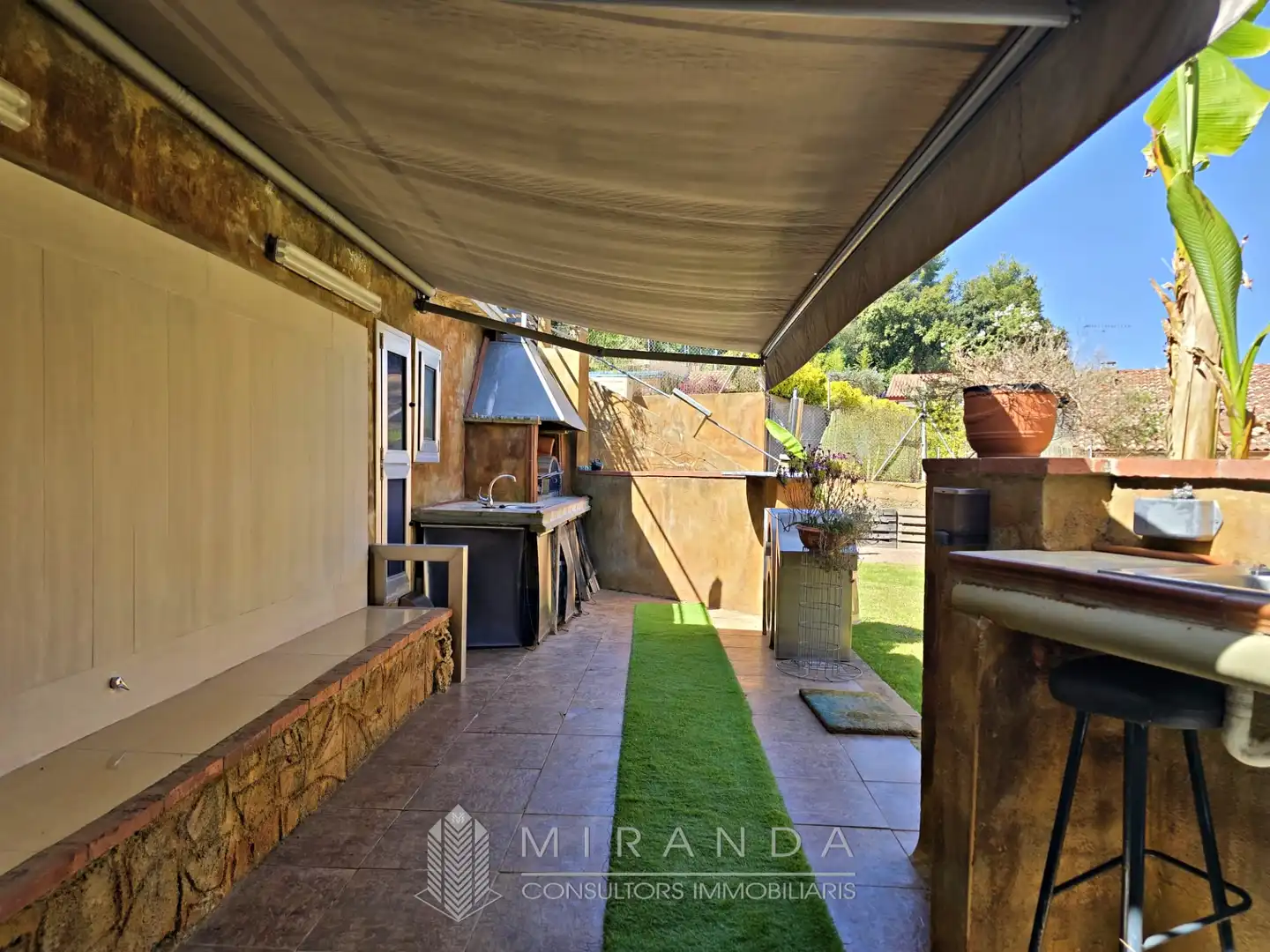 Jardín de Casa o chalet en venta en Bigues i Riells del Fai con Aire acondicionado, Calefacción y Jardín privado