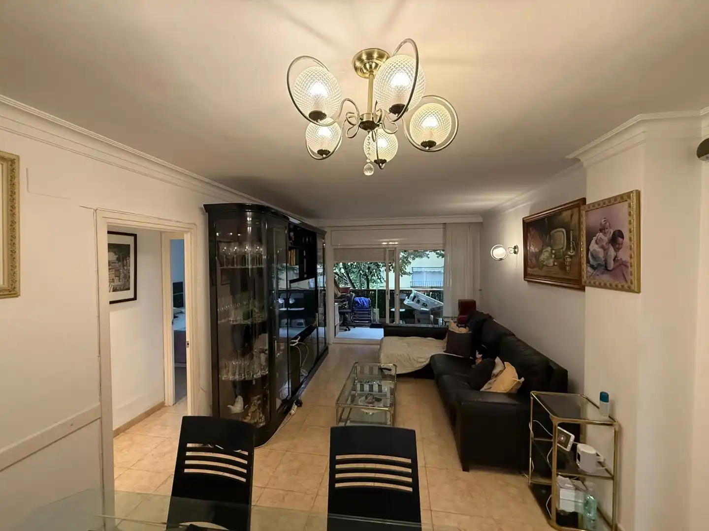 Wohnzimmer von Wohnungen zum Verkauf in Sant Feliu de Guíxols mit Heizung, Terrasse und Möbliert
