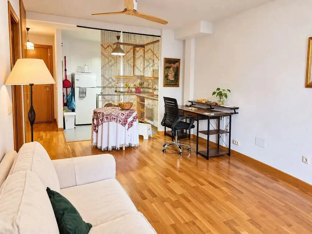 Sala de estar de Piso en venta en San Lorenzo de El Escorial con Calefacción