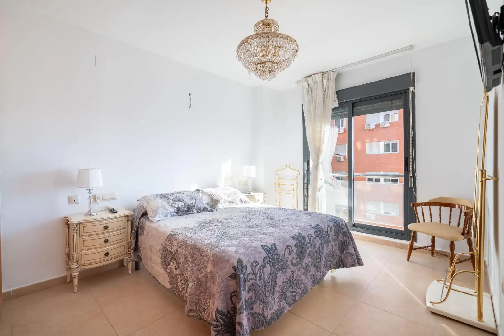 Bedroom of Flat for sale in Almería  with Air Conditioner, Terrace and Storage room