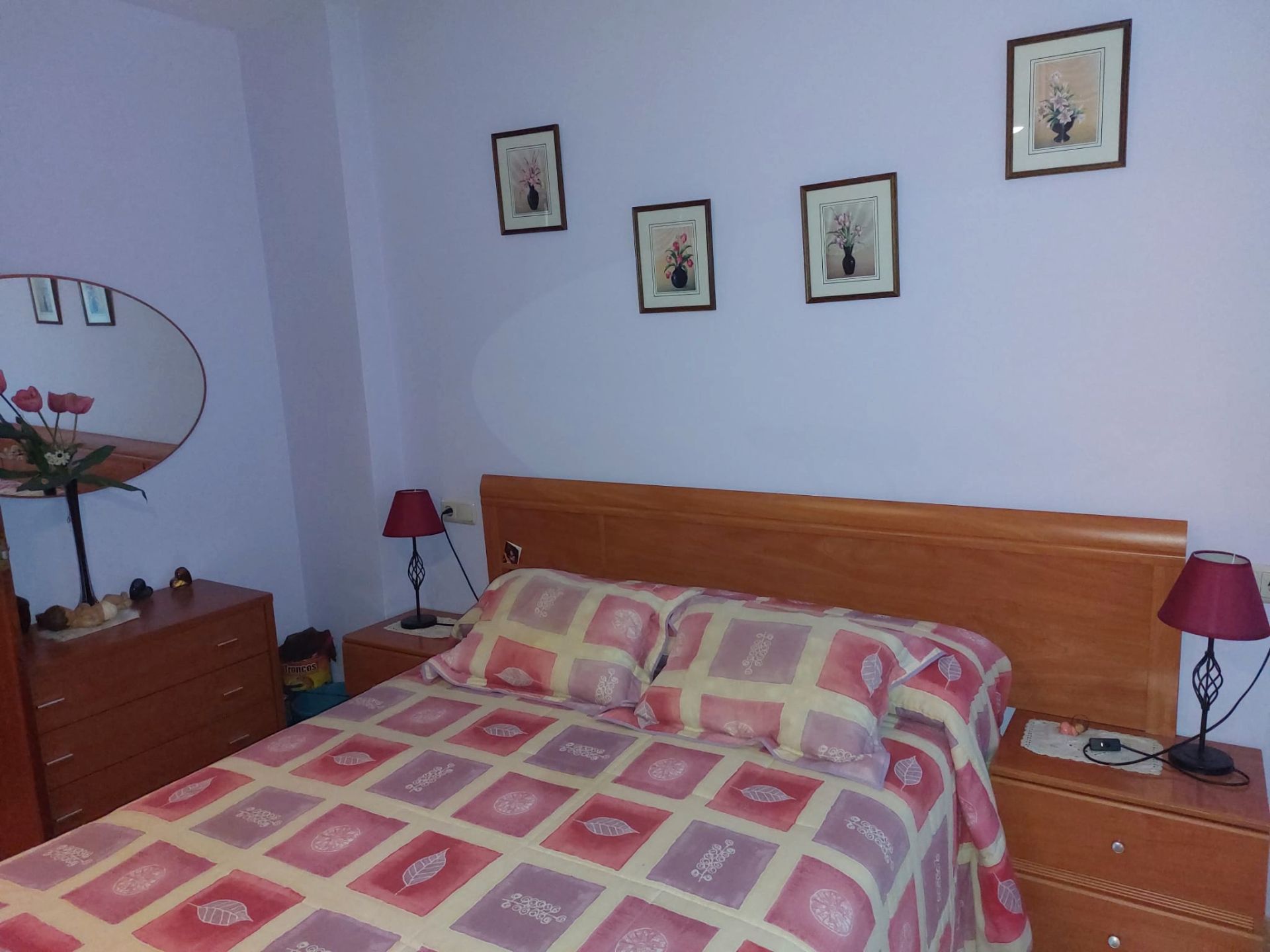Bedroom of Flat for sale in  Jaén Capital  with Air Conditioner