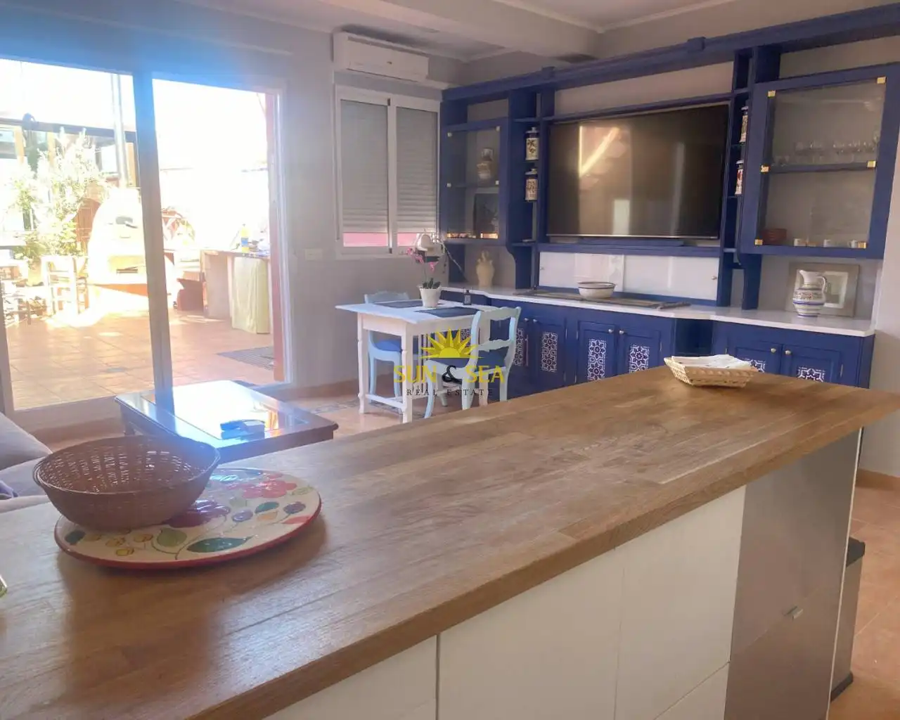 Kitchen of Apartments for rent in Cartagena  with Air Conditioner, Heating and Terrace