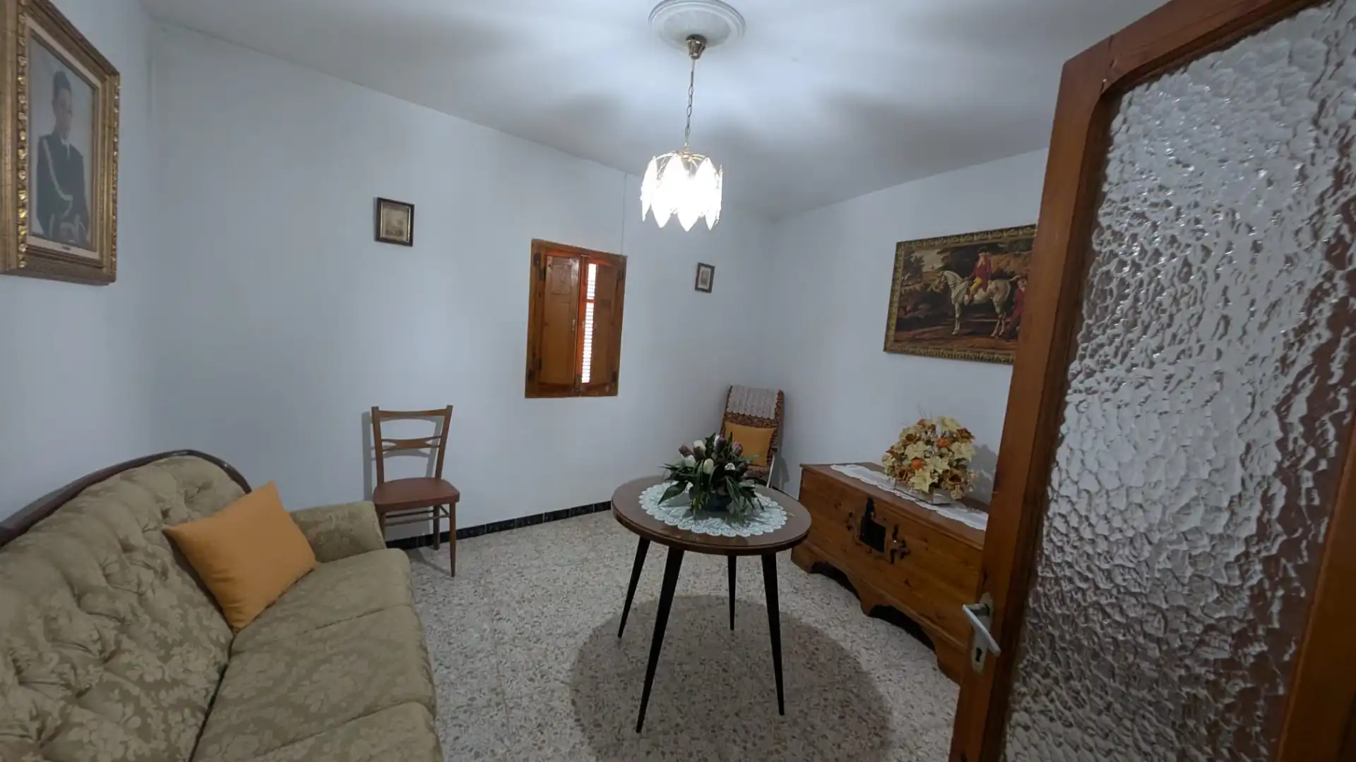 Sala de estar de Casa o chalet en venta en Alcaudete con Amueblado