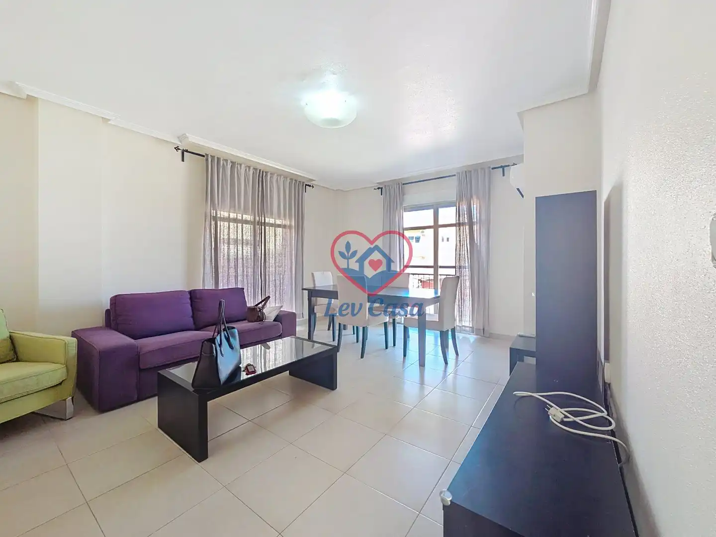 Sala de estar de Piso en venta en Murcia con Aire acondicionado y Amueblado