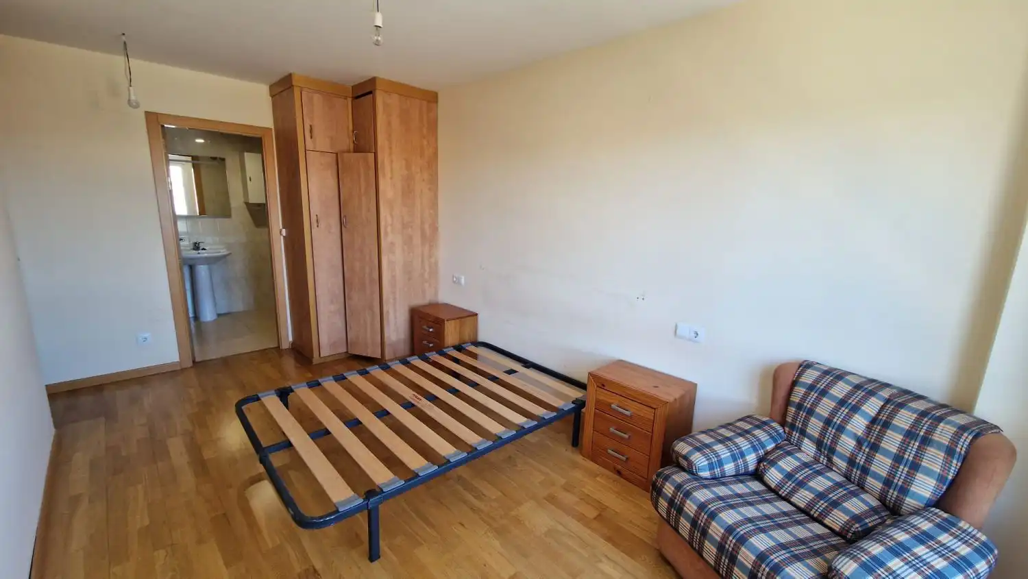 Schlafzimmer von Wohnung zum Verkauf in León Capital  mit Heizung, Parkett und Terrasse