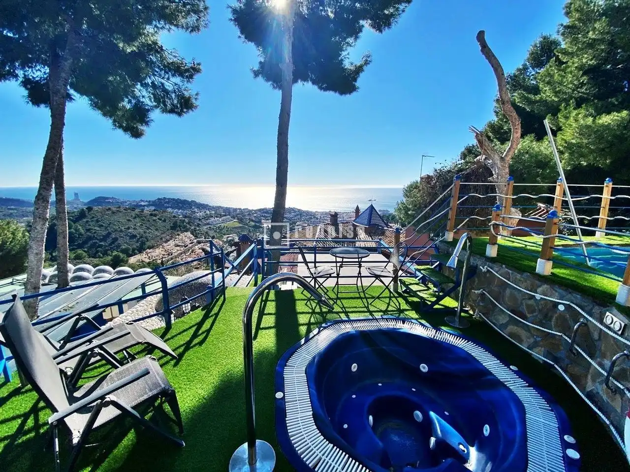 Terrace of Houses for rent in Málaga  with Air Conditioner, Heating and Private garden