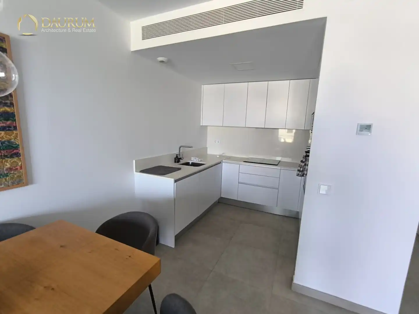 Kitchen of Flat for sale in Santa Pola  with Air Conditioner, Terrace and Storage room