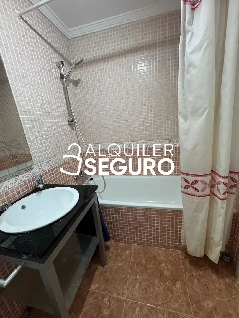 Bathroom of Flat for rent in Málaga  with Heating, Terrace and Furnished