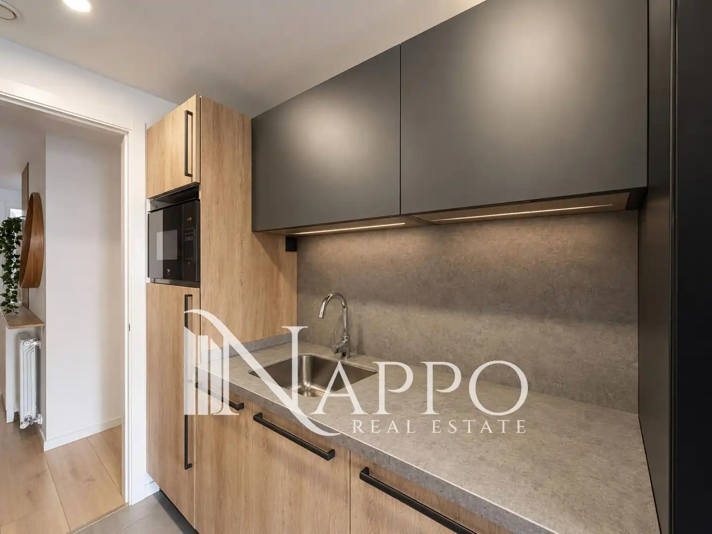 Kitchen of Flat for sale in  Palma de Mallorca  with Air Conditioner, Heating and Terrace