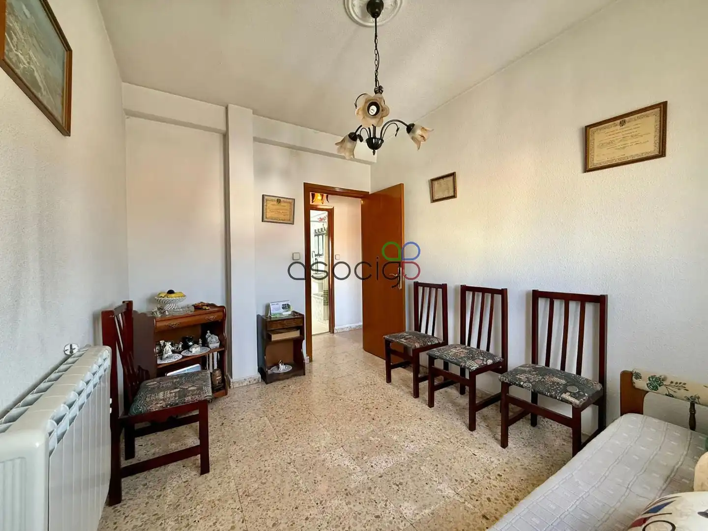 Sala de estar de Piso en venta en Azuqueca de Henares con Calefacción y Terraza