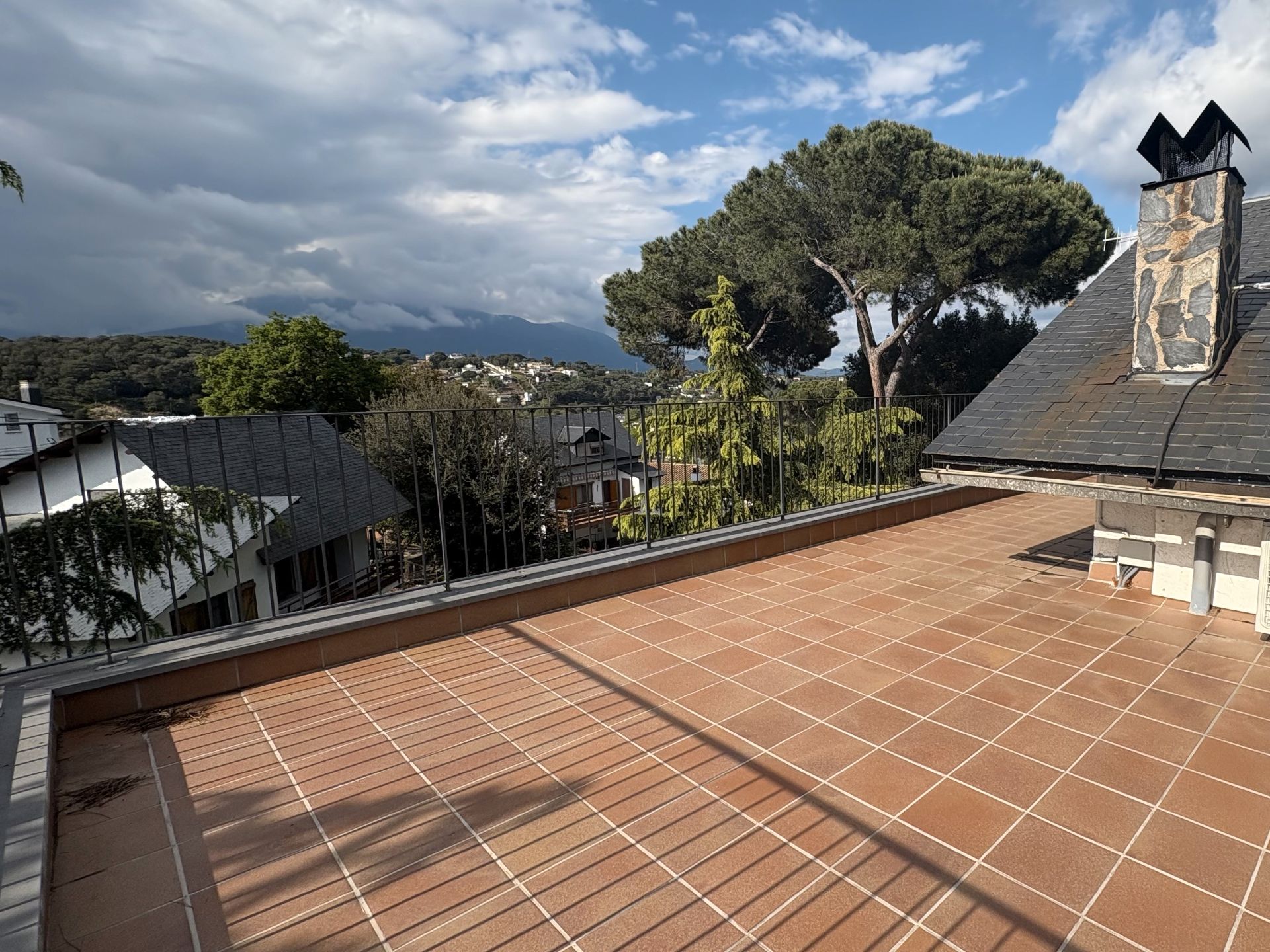 Terrace of House or chalet for sale in Vallgorguina  with Air Conditioner, Heating and Private garden