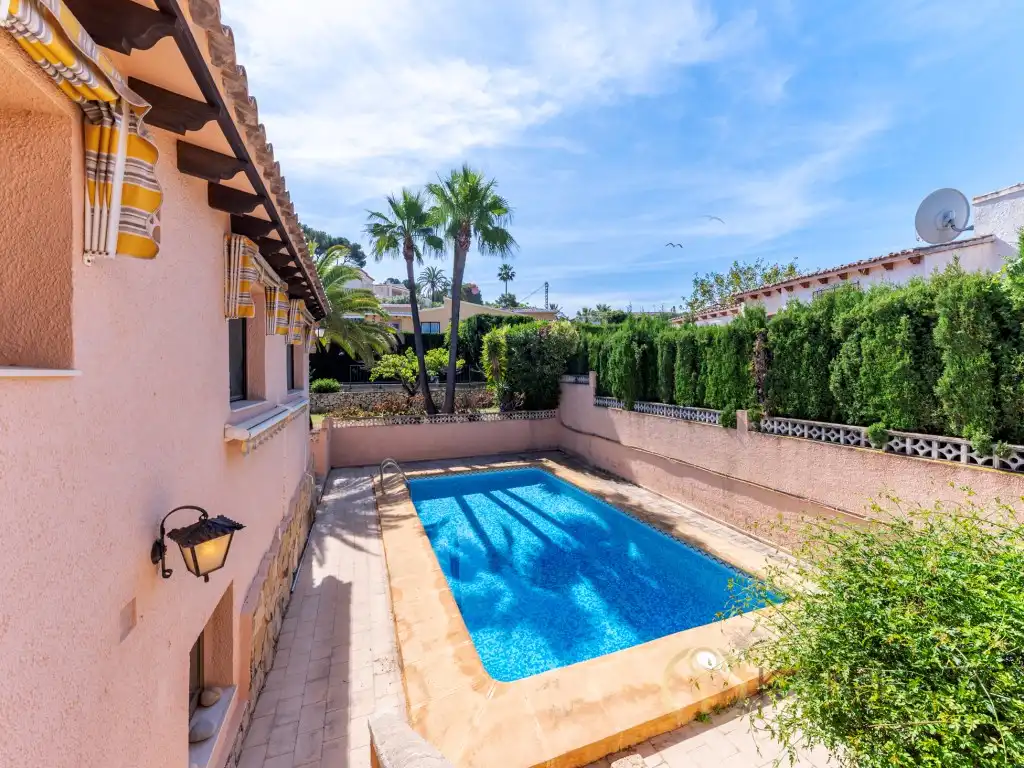 Piscina de Casa o xalet en venda en Benissa amb Calefacció, Jardí privat i Piscina