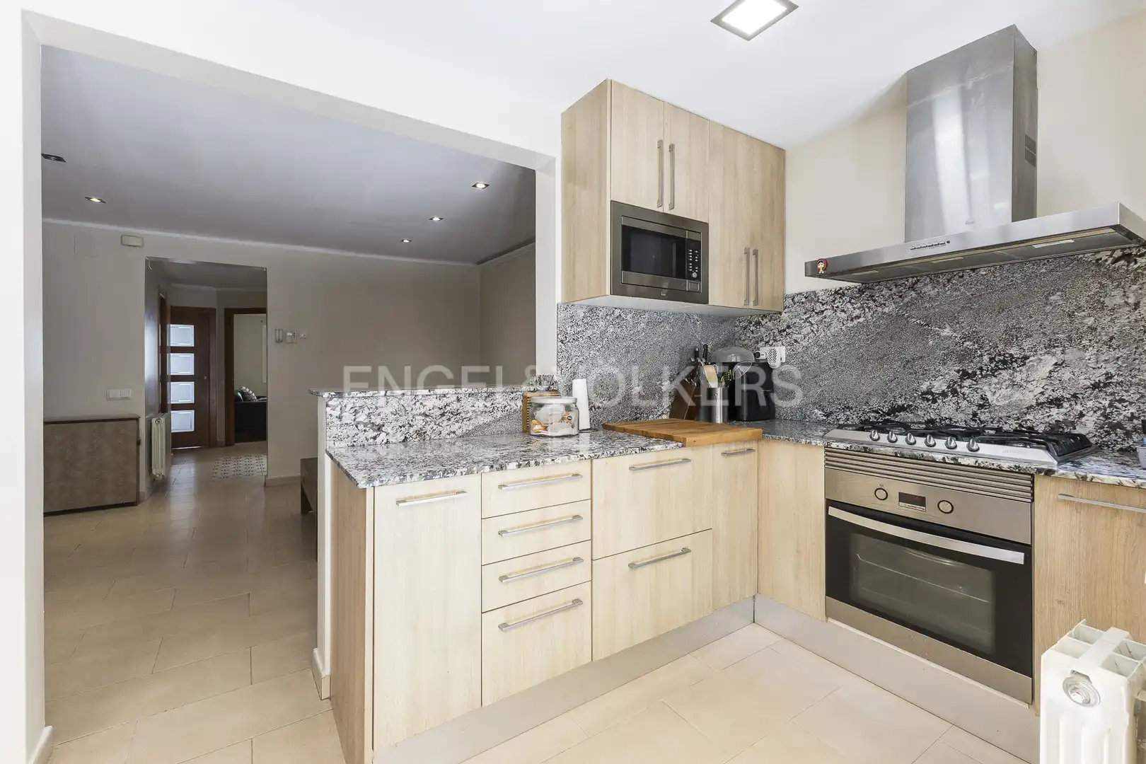 Kitchen of Houses for sale in Barcelona  with Air Conditioner, Heating and Terrace