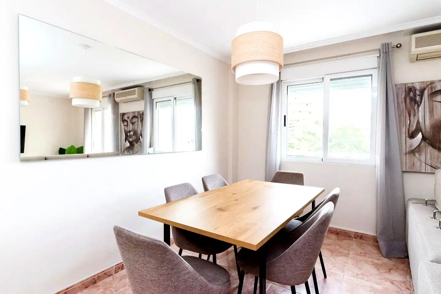Dining room of Detached homes for sale in Gandia  with Air Conditioner and Terrace