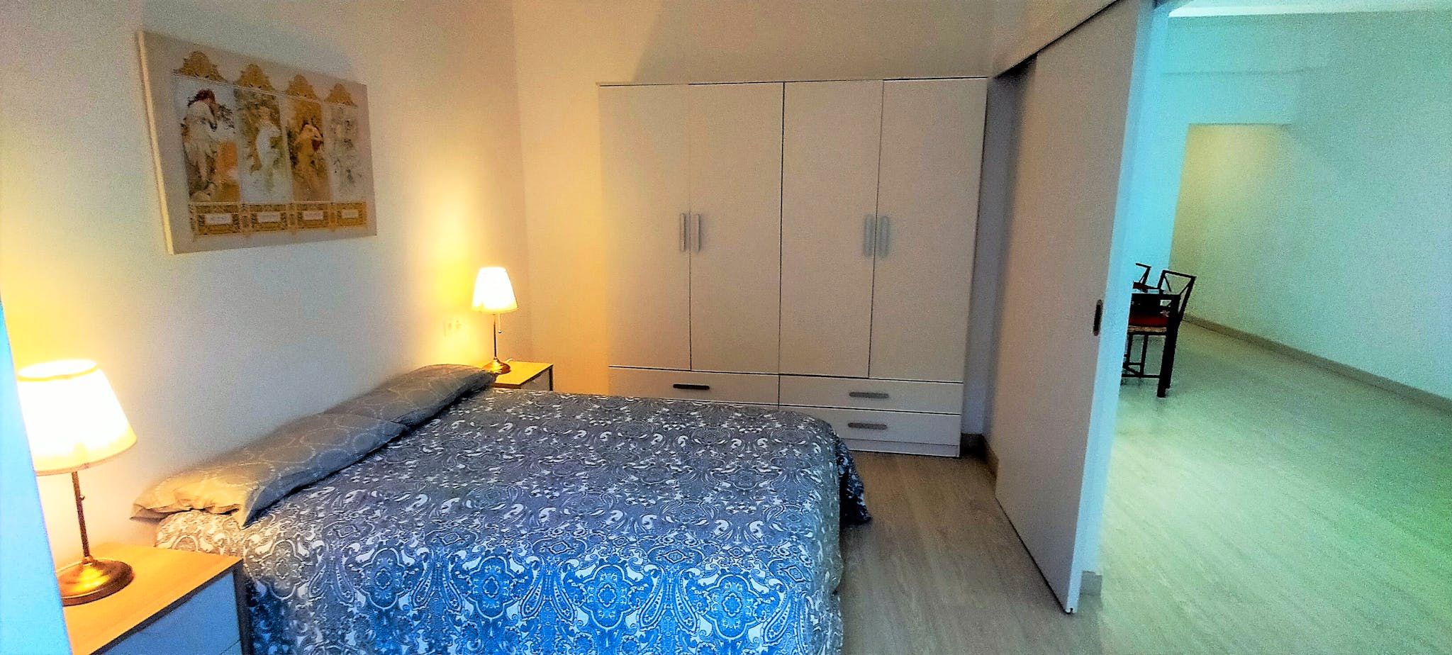 Dormitori de Pis de lloguer en  Barcelona Capital amb Calefacció, Moblat i Rentadora