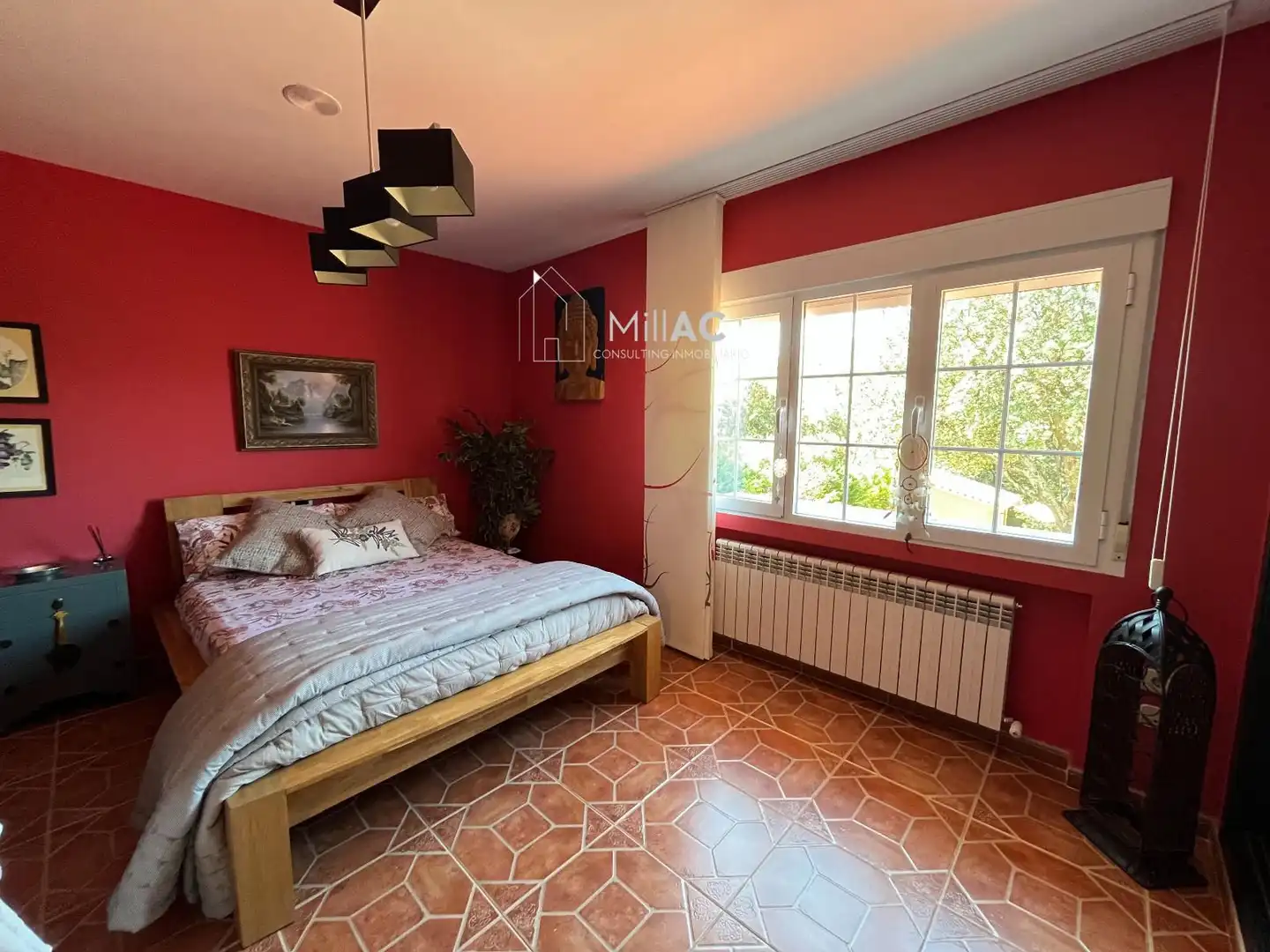 Bedroom of Houses for sale in El Espinar  with Heating, Private garden and Terrace