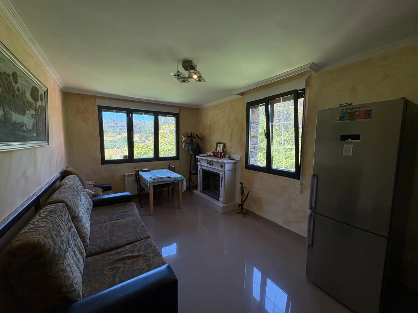 Sala de estar de Casa o chalet en venta en Cedeira con Calefacción, Jardín privado y Horno