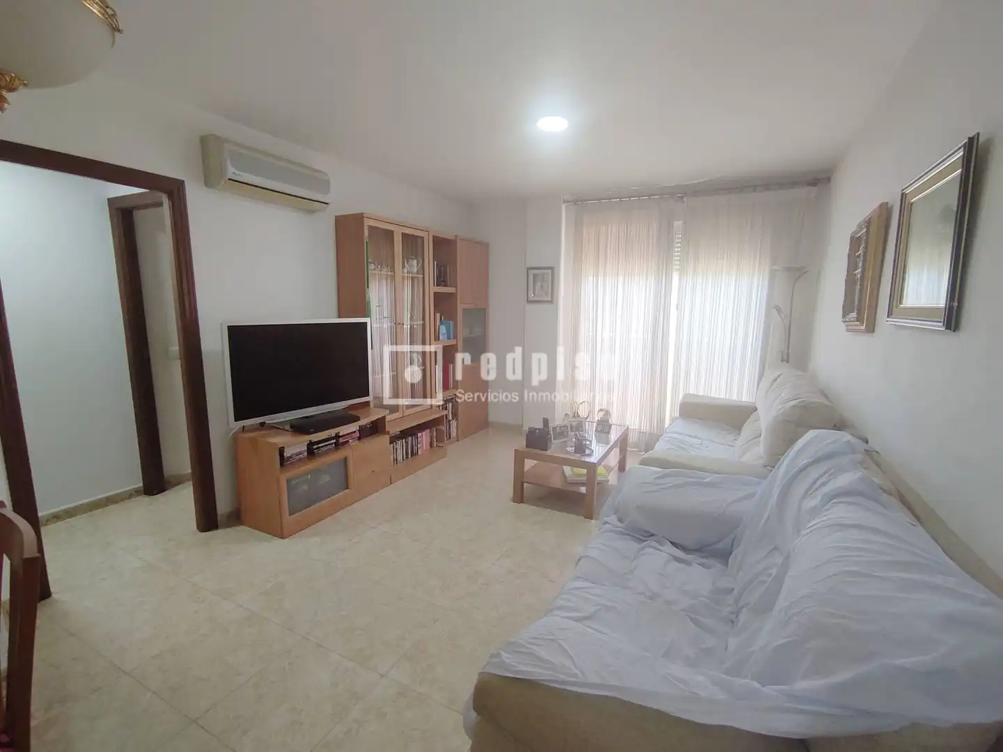 Living room of Flat for sale in Castellón de la Plana / Castelló de la Plana  with Air Conditioner, Terrace and Storage room