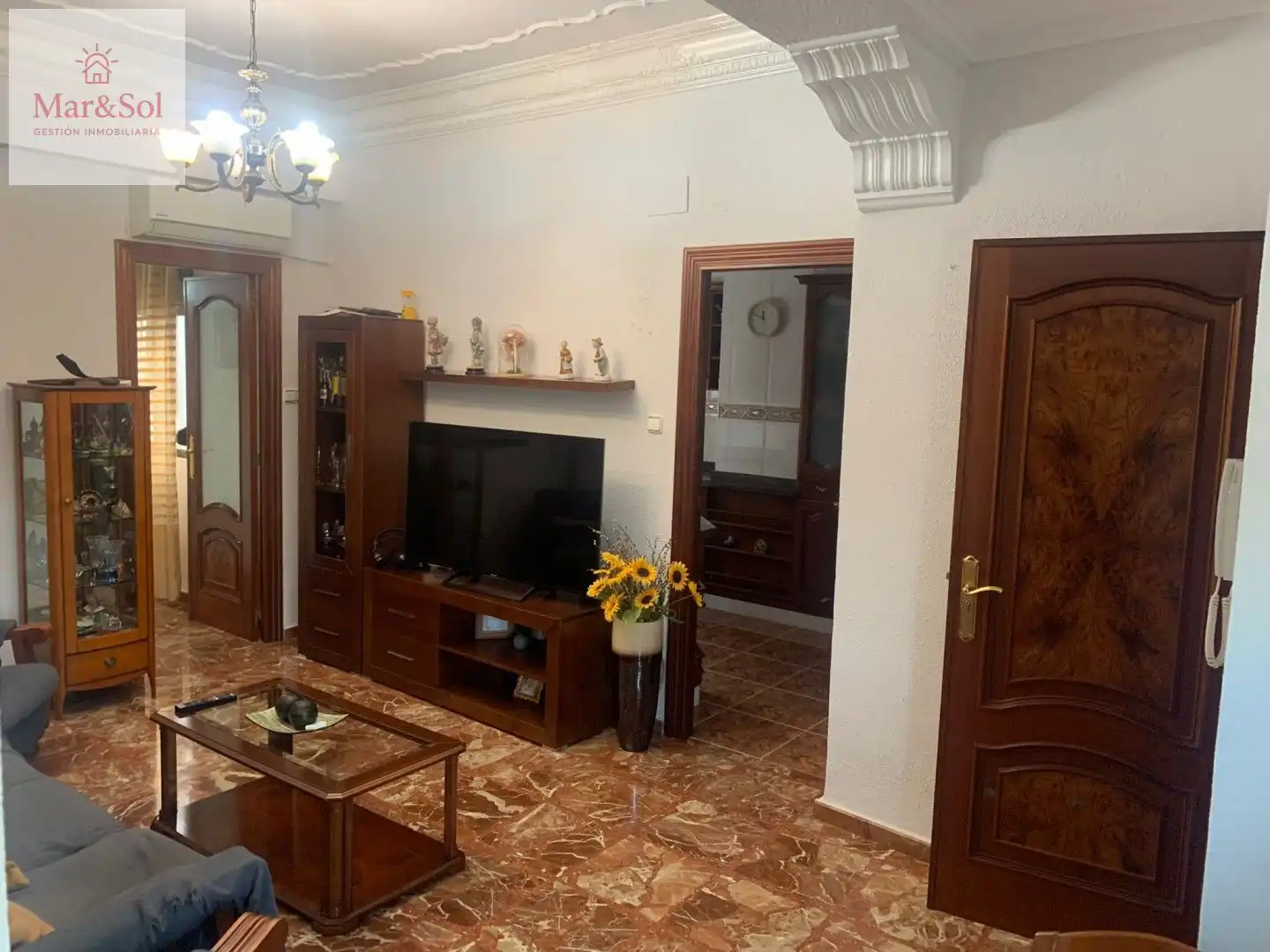 Living room of Houses for sale in Favara  with Air Conditioner and Terrace