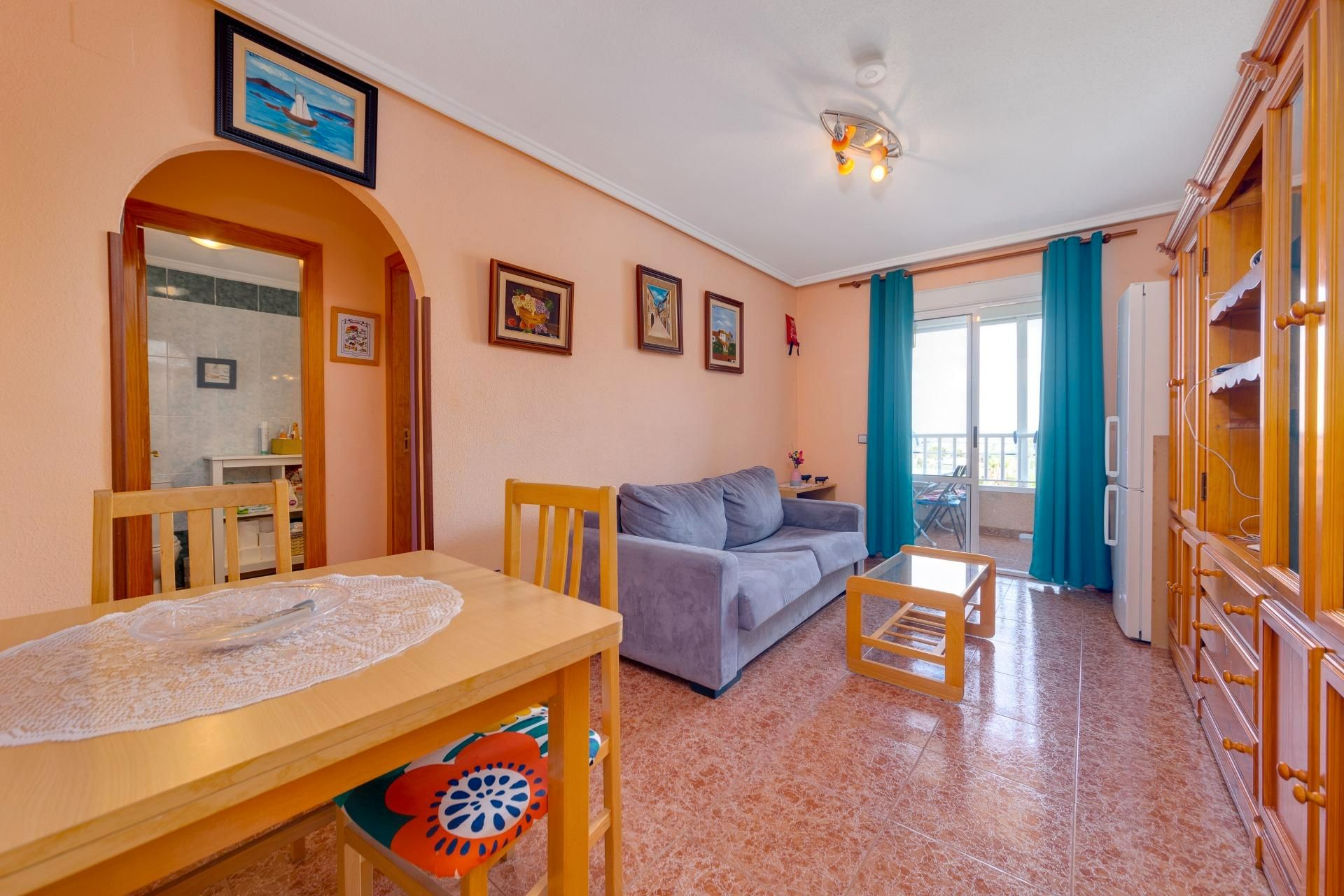 Living room of Flat for sale in Torrevieja  with Furnished