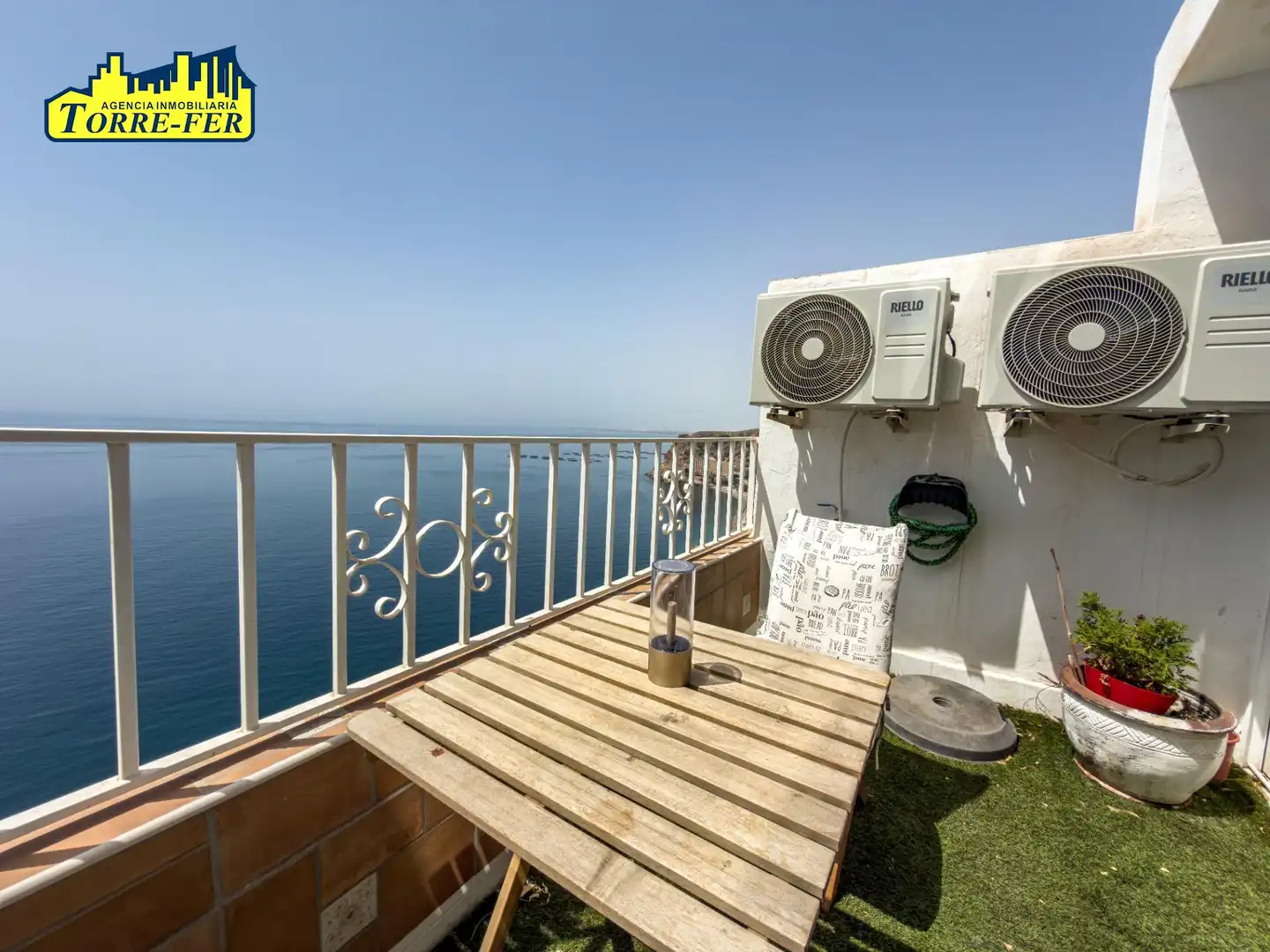 Terrasse von Wohnung zur Miete in Almería