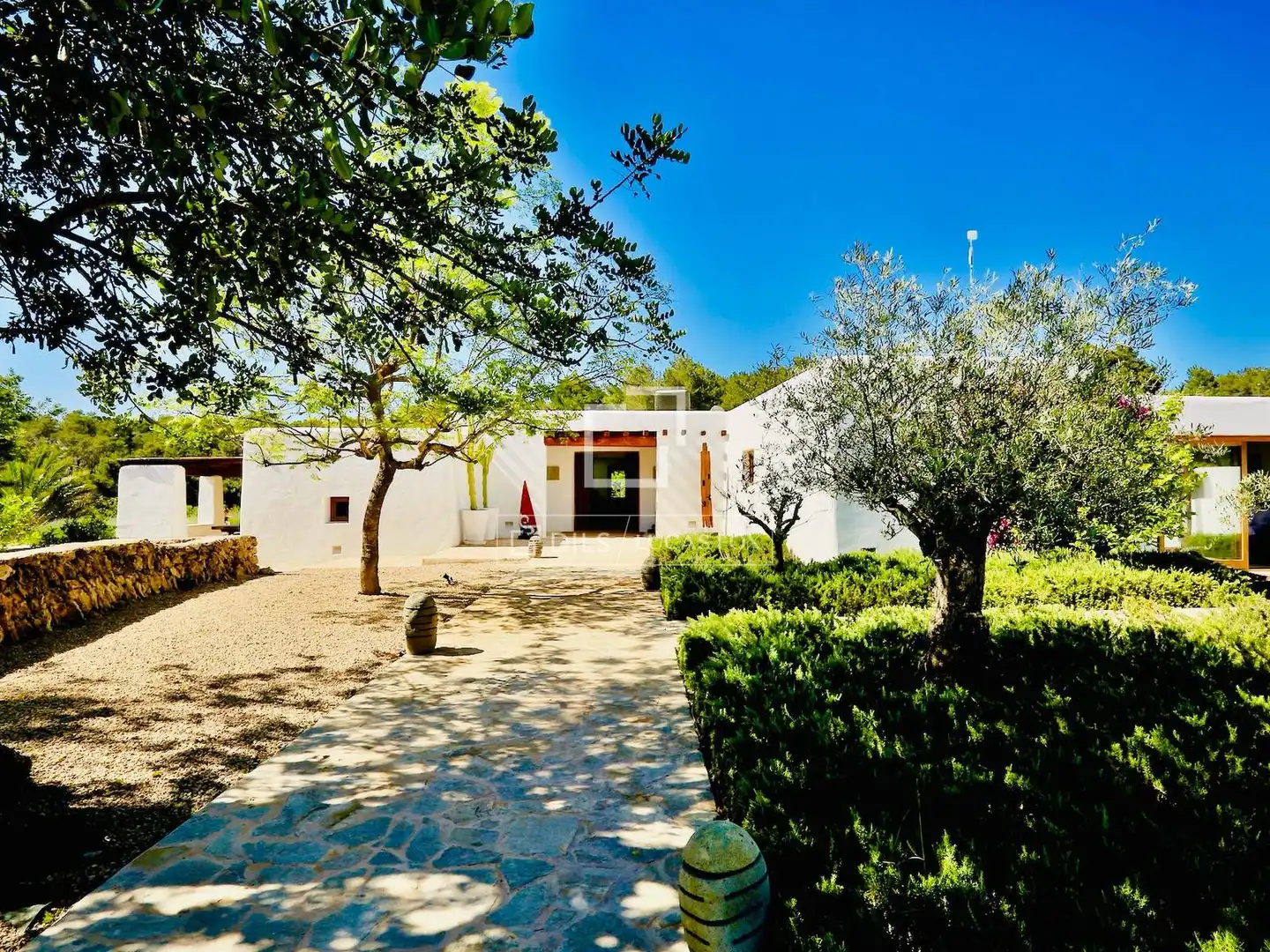 Exterior view of Country homes for sale in Santa Eulària des Riu  with Air Conditioner, Heating and Private garden