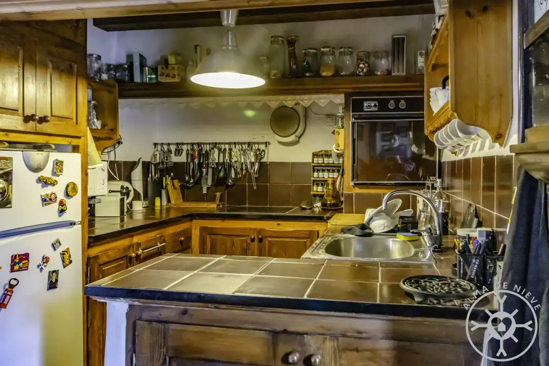 Kitchen of Detached homes for sale in Naut Aran  with Terrace and Furnished