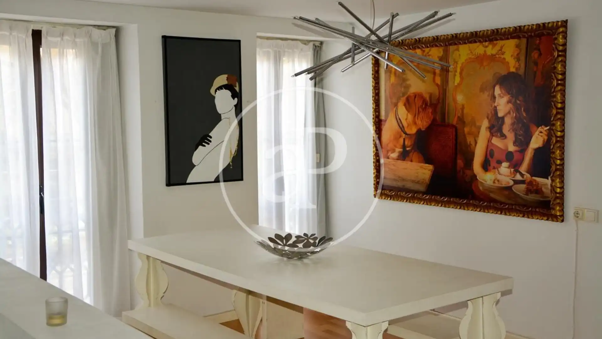 Dining room of Flat for sale in  Valencia Capital  with Heating and Terrace