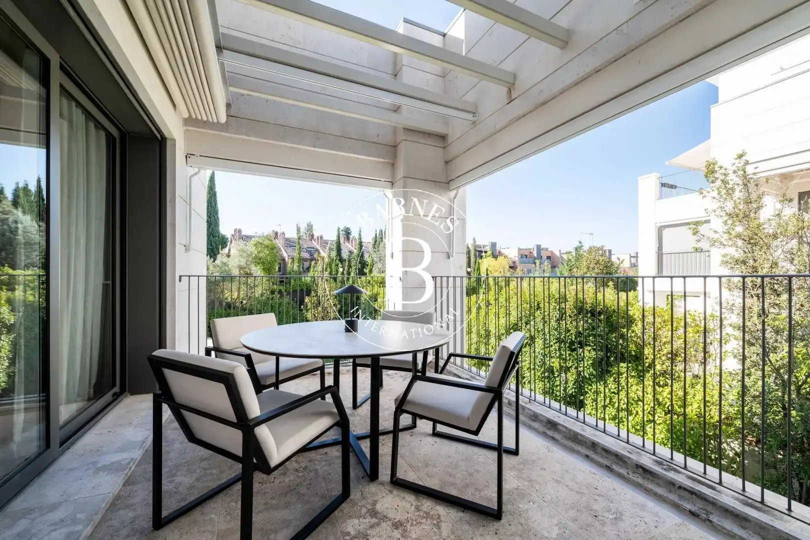 Terrace of Flat for rent in Madrid  with Air Conditioner, Terrace and Furnished