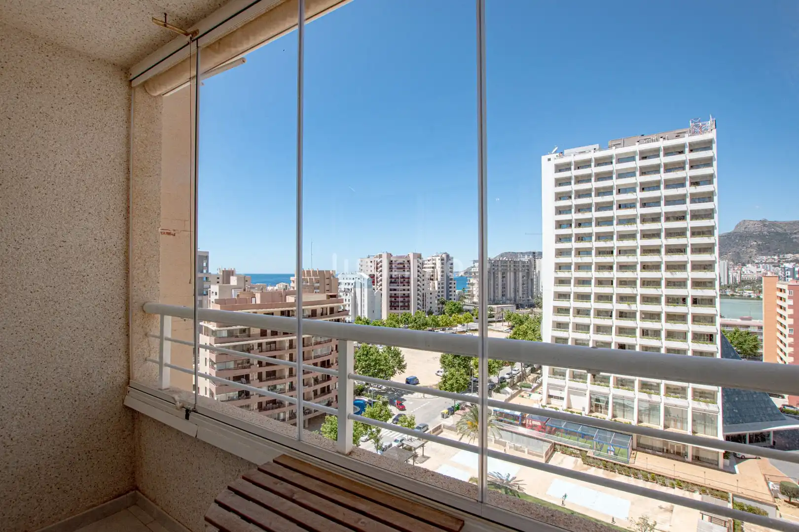 Exterior view of Flat for sale in Calpe / Calp  with Air Conditioner, Private garden and Terrace