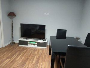 Living room of Flat for sale in  Madrid Capital  with Air Conditioner, Heating and Furnished