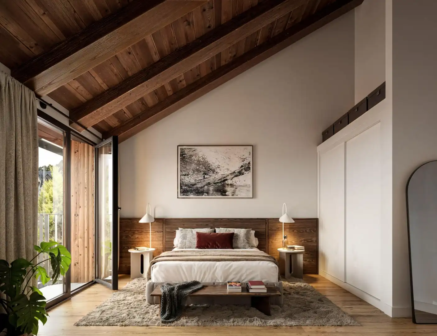 Bedroom of Flat for sale in Panticosa  with Heating, Storage room and Community pool