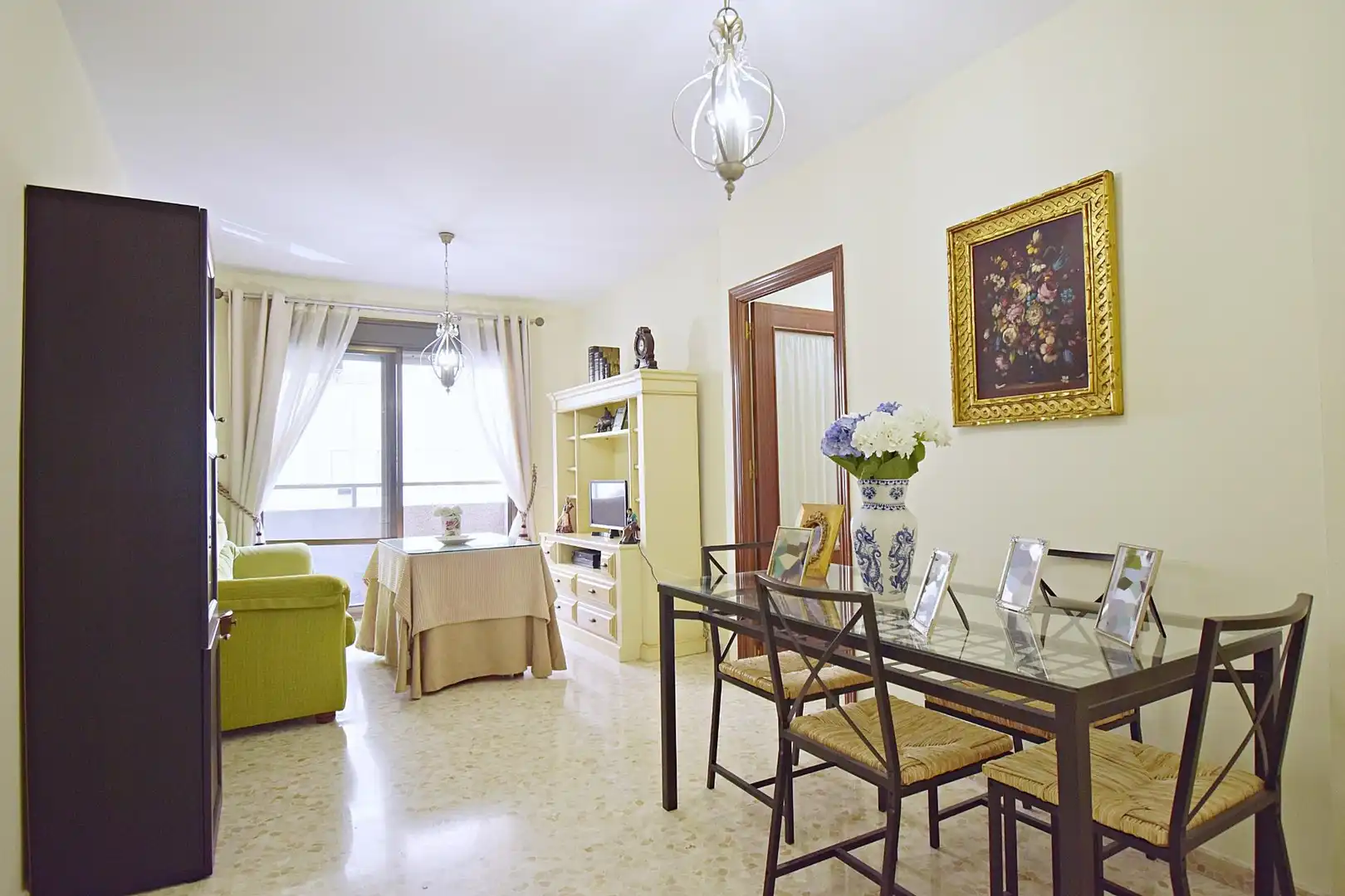 Living room of Flat for sale in Jerez de la Frontera  with Terrace, Balcony and Community pool