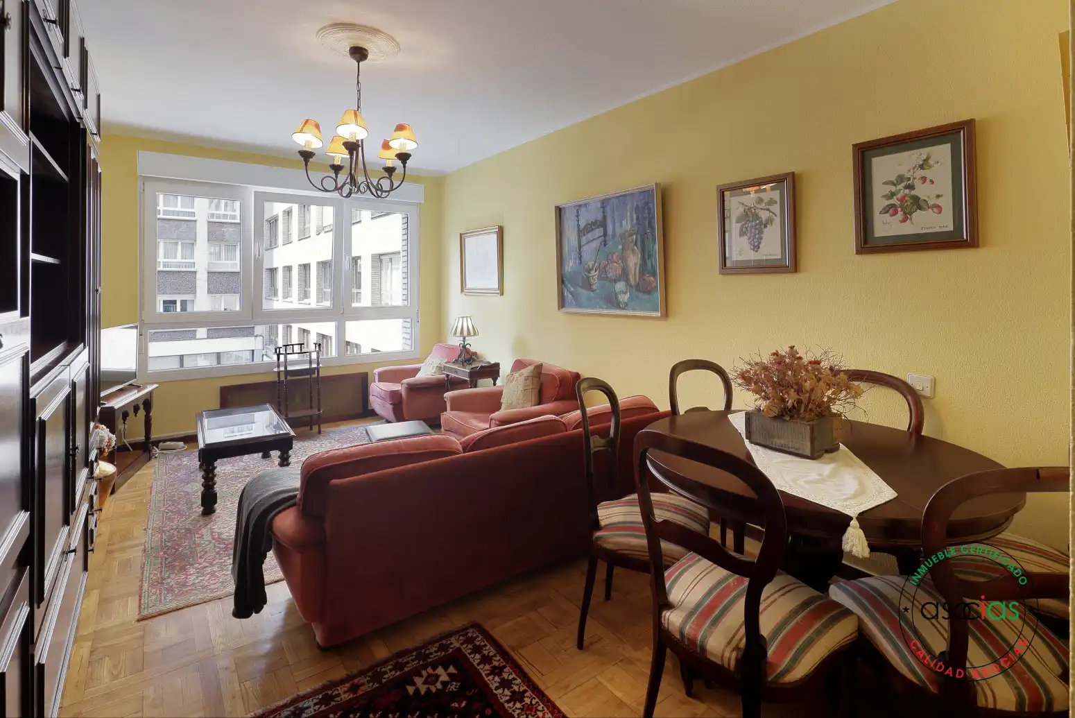 Living room of Flat for sale in Gijón   with Heating