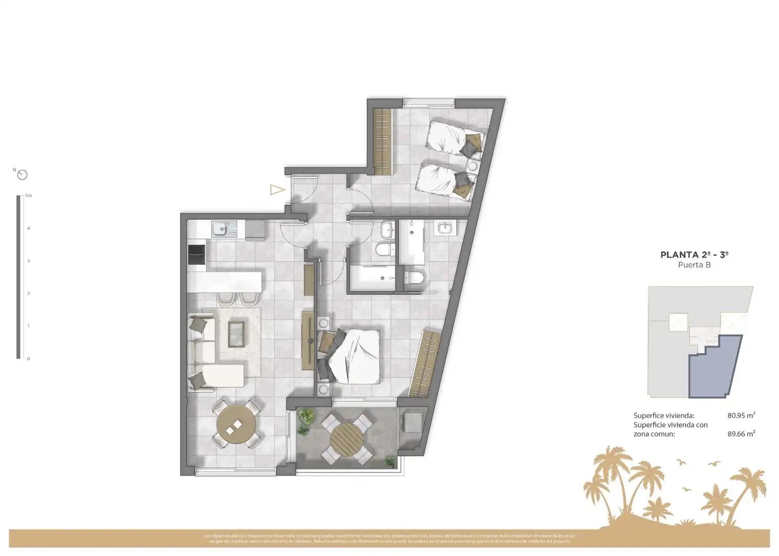 Apartamento en venta en Pueblo, imagen 9