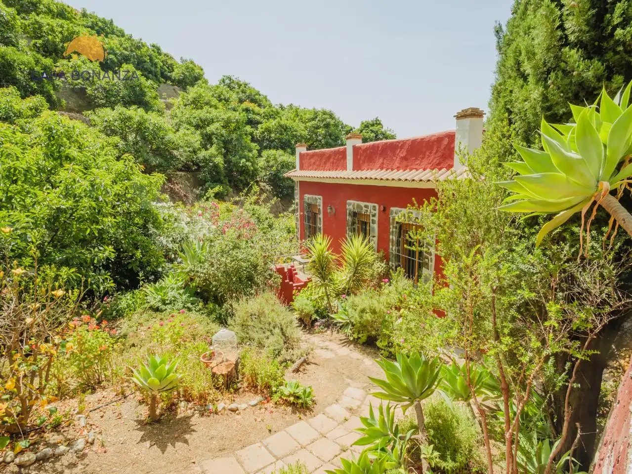 Jardín de Finca rústica en venta en Jete con Aire acondicionado, Jardín privado y Terraza