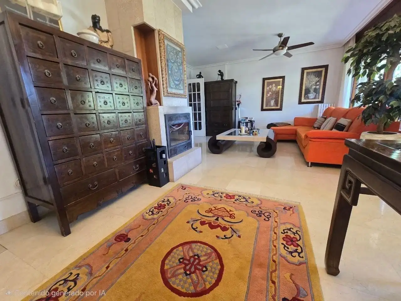 Sala de estar de Casa o chalet en venta en  Logroño con Calefacción, Jardín privado y Terraza
