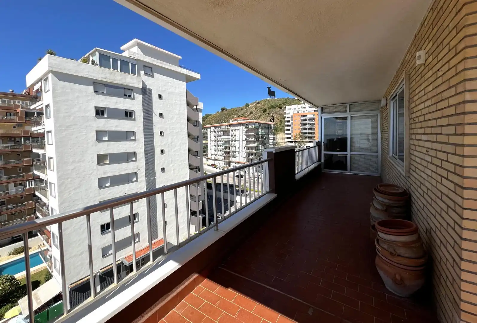 Terrassa de Apartament en venda en Fuengirola amb Aire condicionat, Terrassa i Piscina comunitària
