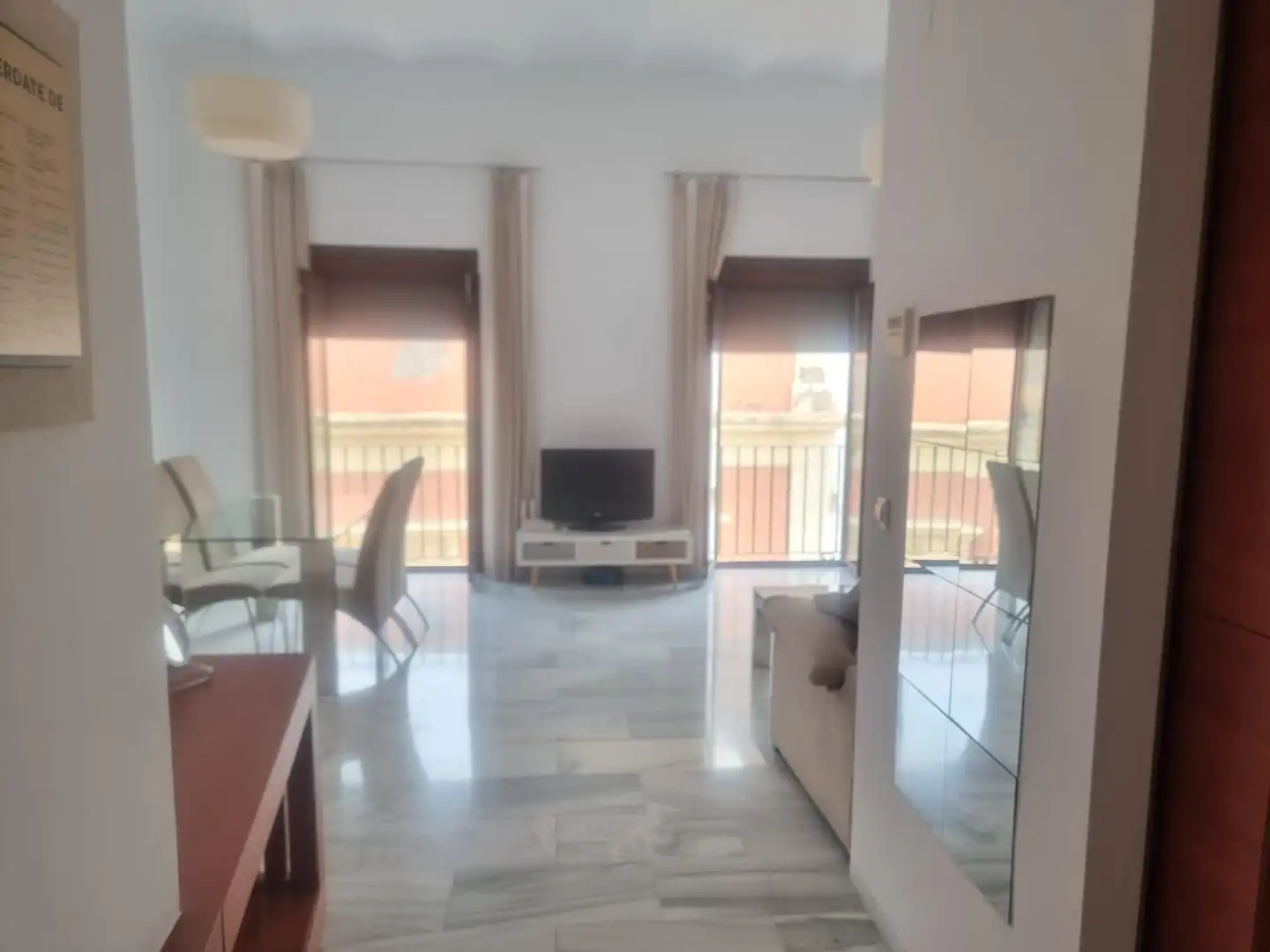 Living room of Duplexes for rent in Córdoba  with Air Conditioner, Terrace and Furnished