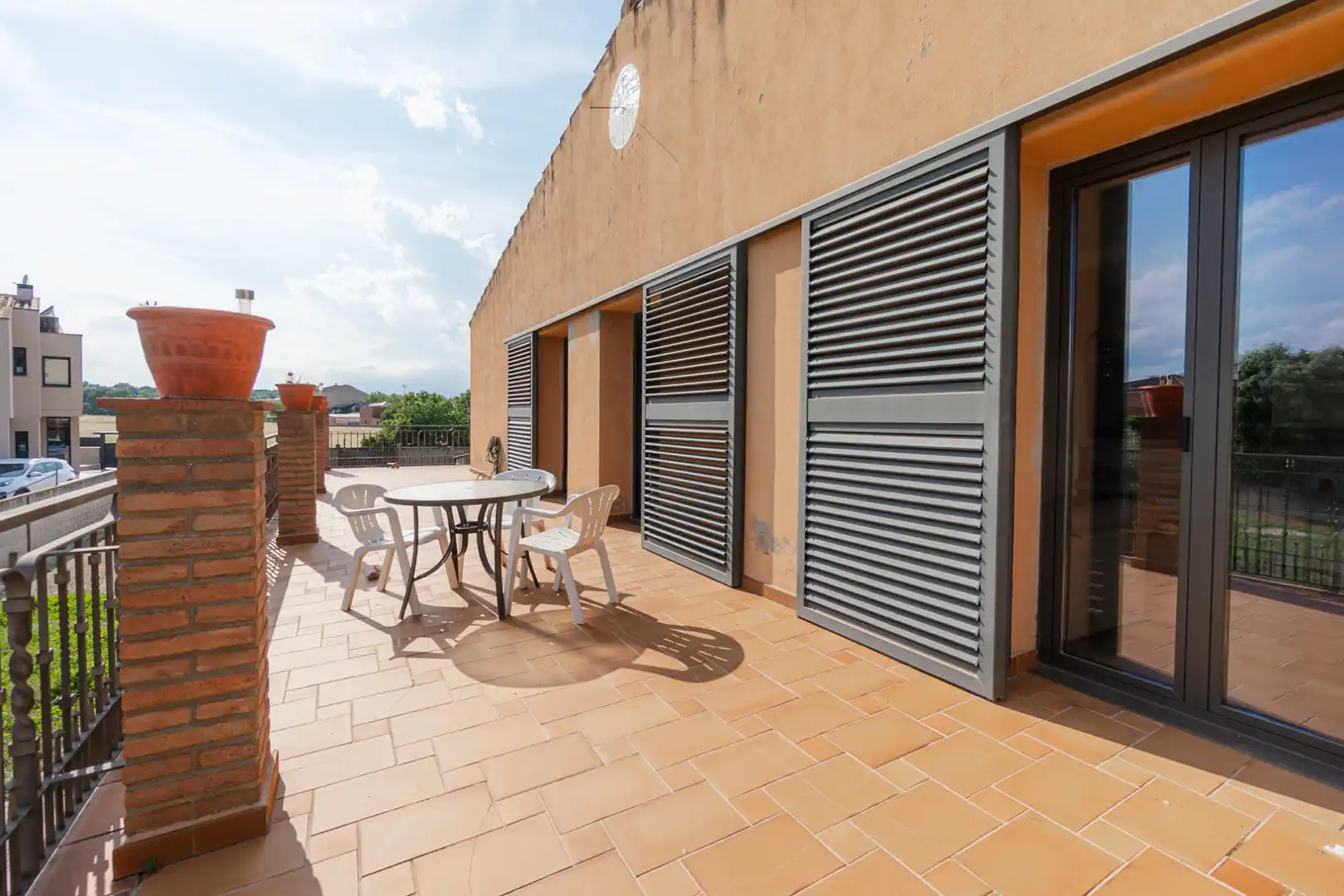 Terrassa de Casa o xalet en venda en Borrassà amb Aire condicionat, Calefacció i Jardí privat