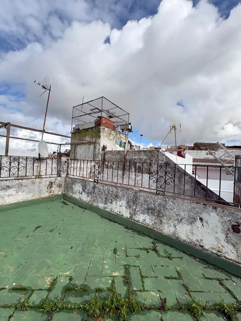 Vista exterior de Casa adosada en venta en Carmona con Terraza y Balcón