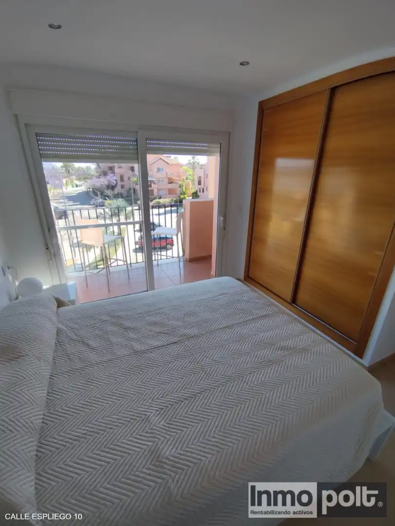 Schlafzimmer von Wohnung zur Miete in Torre-Pacheco mit Klimaanlage, Terrasse und Möbliert