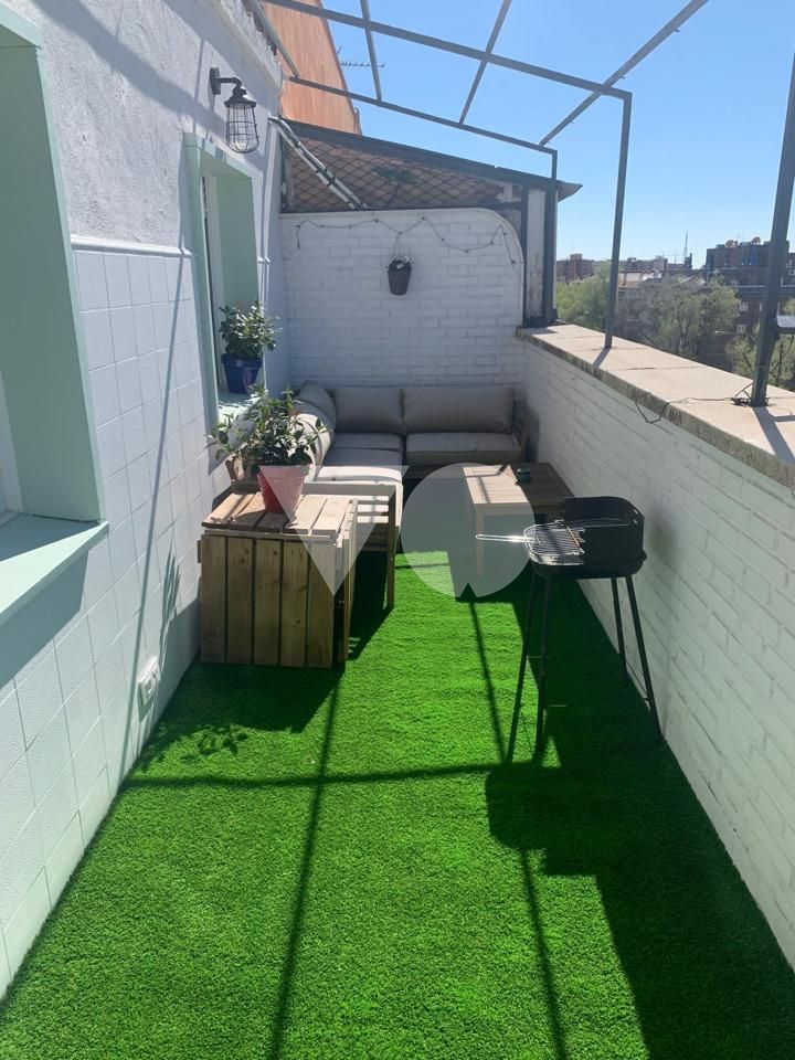 Terrassa de Àtic de lloguer en  Madrid Capital amb Aire condicionat, Terrassa i Moblat