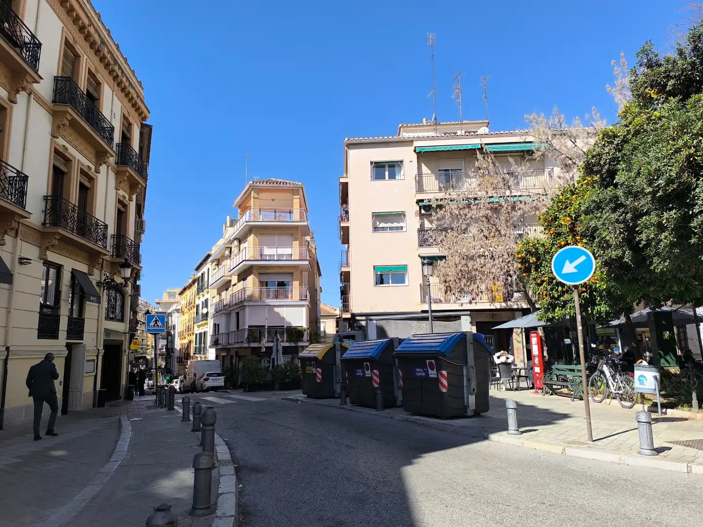 Vista exterior de Pis de lloguer en Granada amb Aire condicionat, Calefacció i Moblat