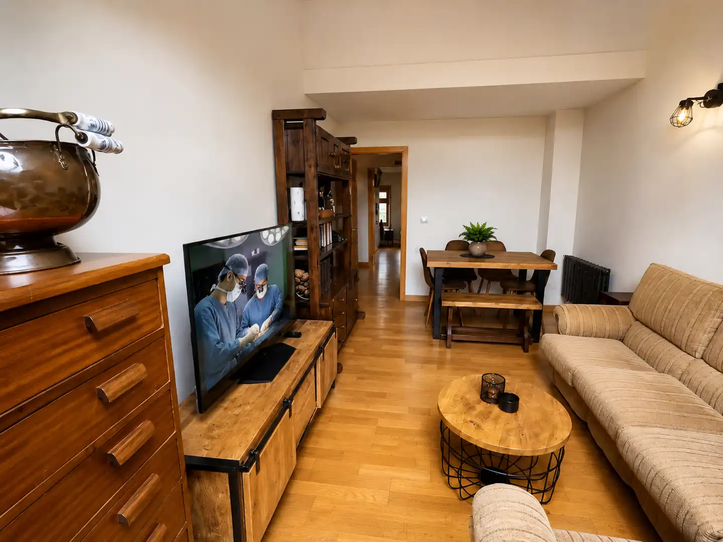 Wohnzimmer von Wohnung zur Miete in Torrelavega  mit Heizung, Terrasse und Abstellraum